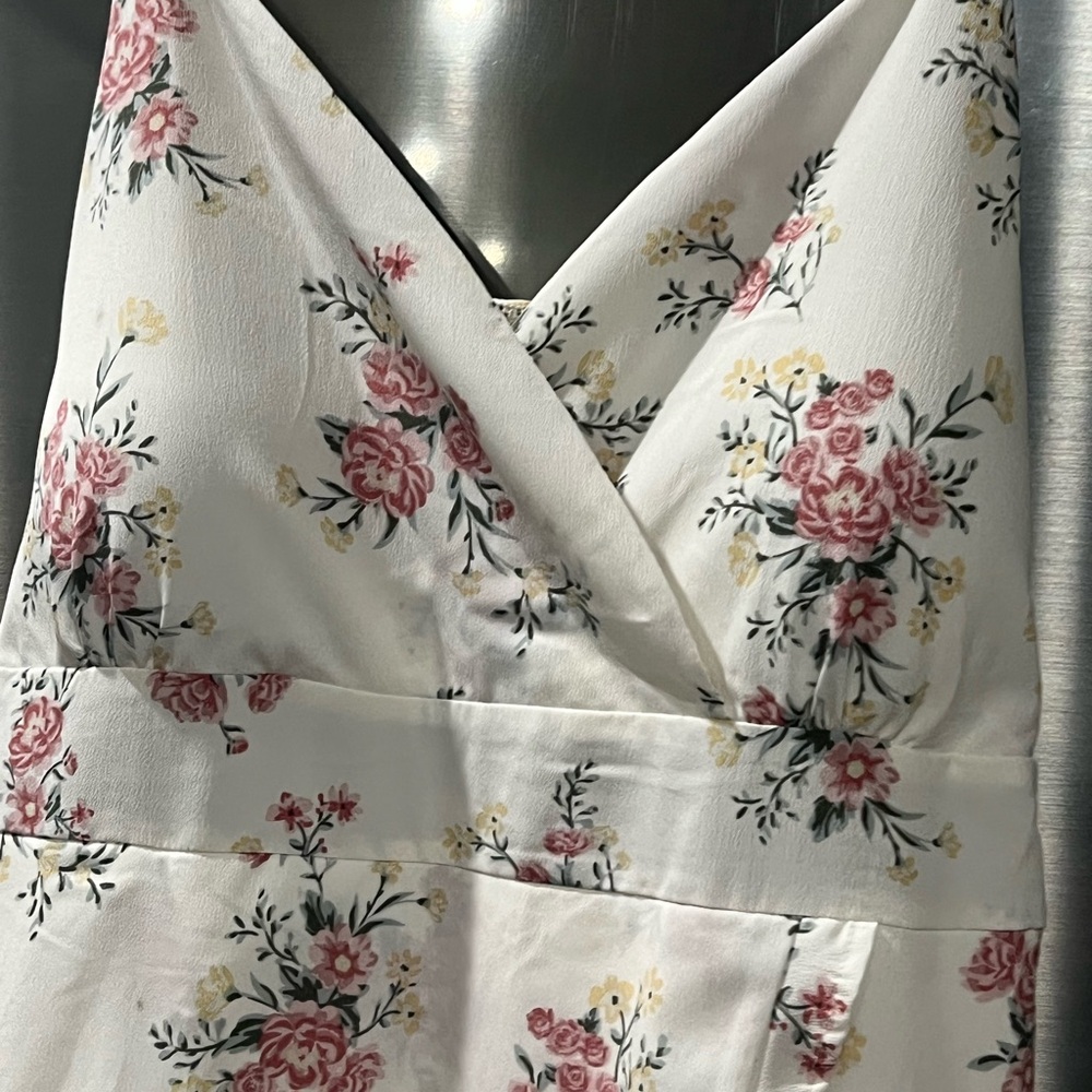 Floral V-Neck Dress